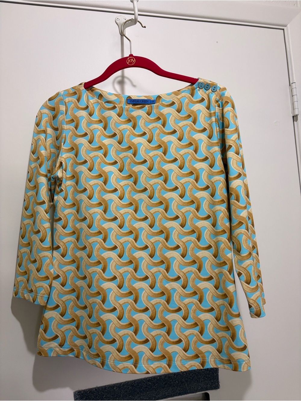 J.McLaughlin 3/4 sleeve Top.